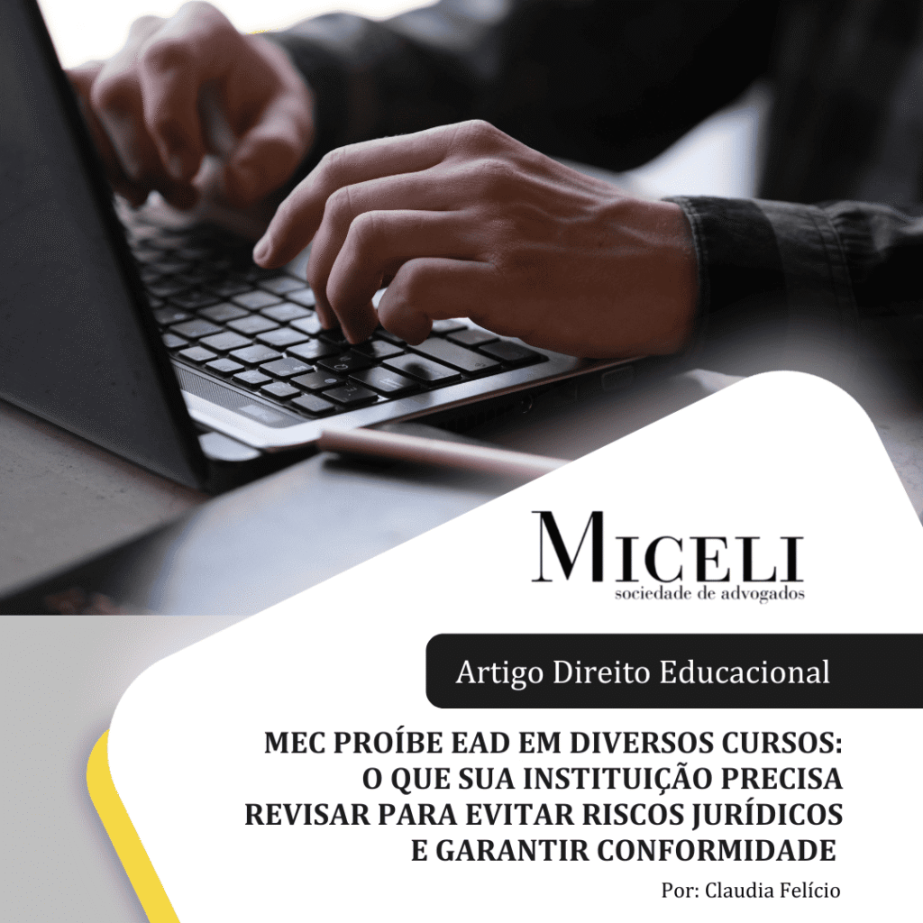 MEC proíbe EAD em diversos cursos: o que sua instituição precisa ...